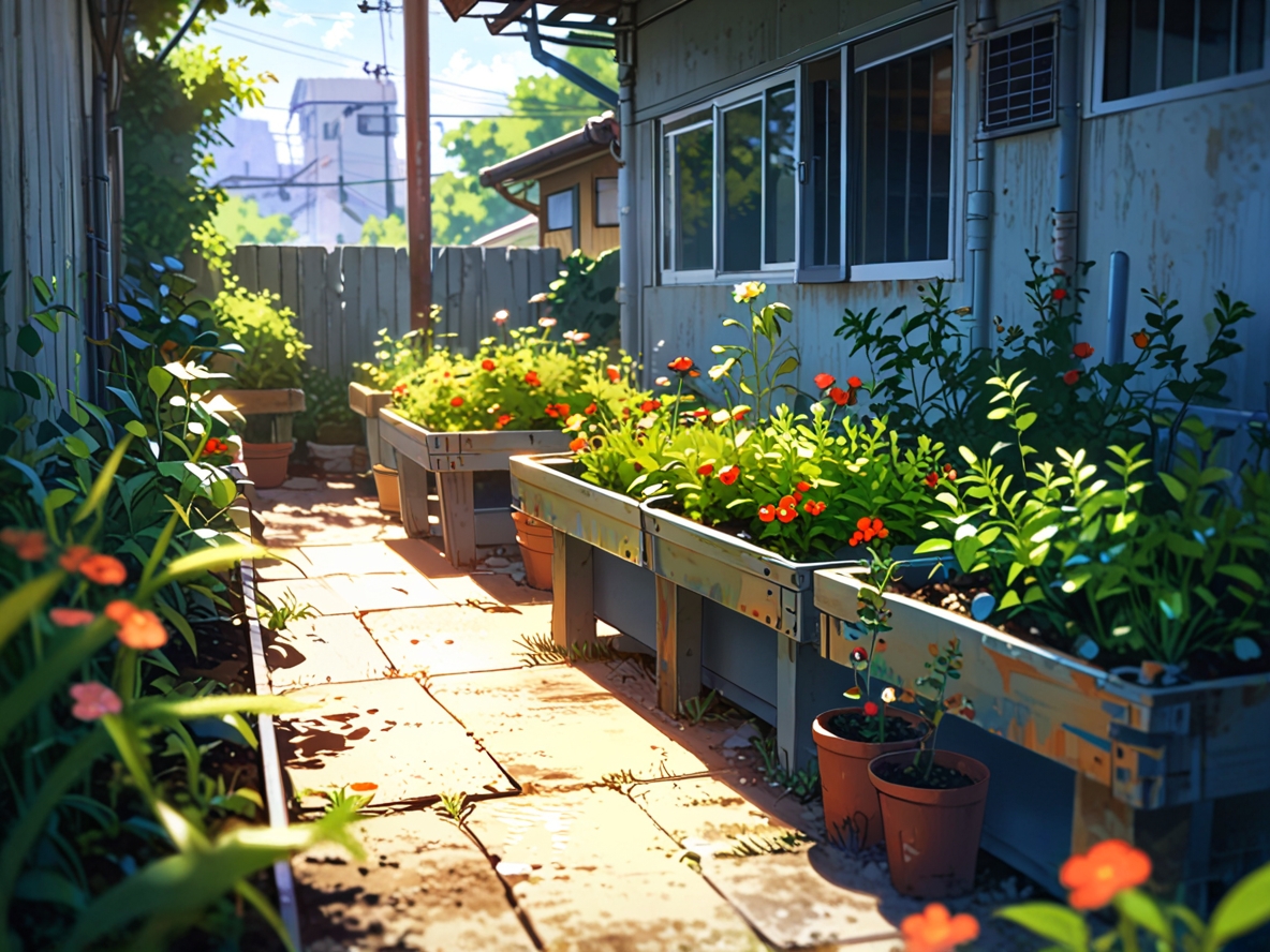 Sustainable Small-Space Gardening: Reduce Water and Waste Easily