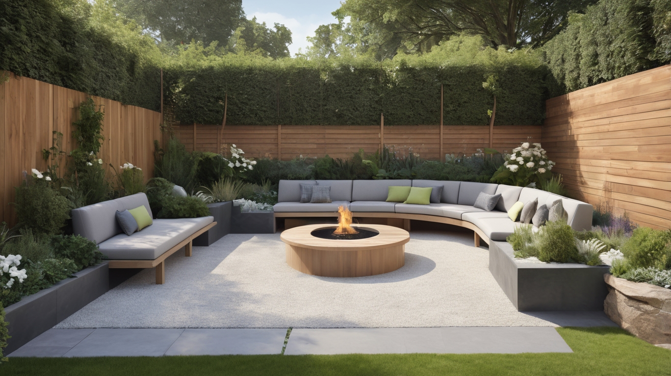 Modern Garden Design Ideas Seating Areas: Transform Your Space